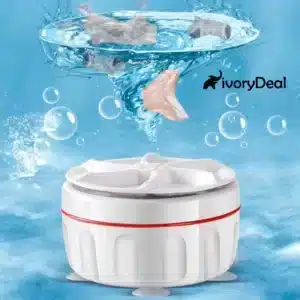 IvoryDeal Ultrasonique Mini Machine A Laver - Image Produit 02